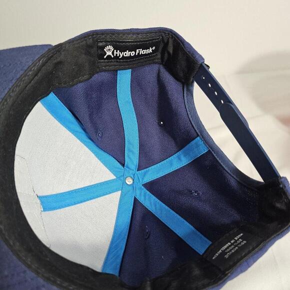 Hydro Flask Hat Cap Snap Back Green Patch One Size Adjustable - Picture 5 of 8